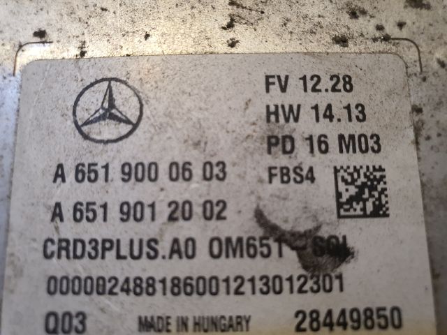 bontott MERCEDES-BENZ C-CLASS Motorvezérlő