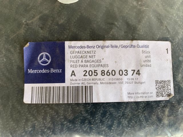 bontott MERCEDES-BENZ C-CLASS Csomagtér Háló