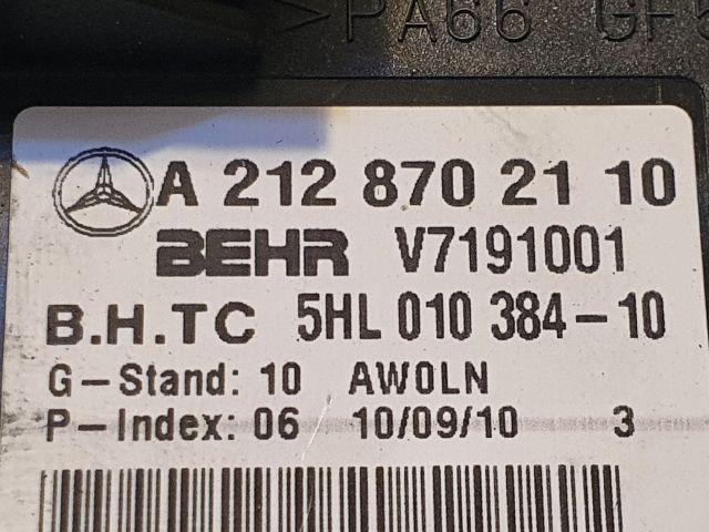 bontott MERCEDES-BENZ C-CLASS Előtét Ellenállás Fűtőmotor