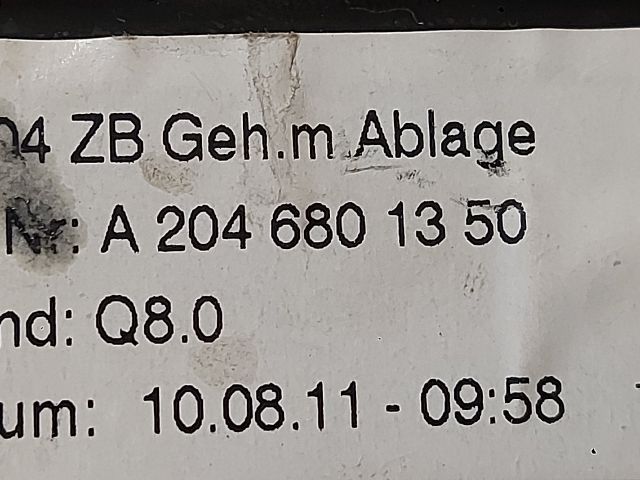 bontott MERCEDES-BENZ C-CLASS Első Hamutartó