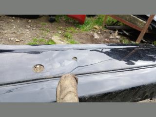 bontott MERCEDES-BENZ C-CLASS Első Lökhárító (Üresen)