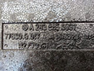 bontott MERCEDES-BENZ C-CLASS Első Lökhárító (Üresen)