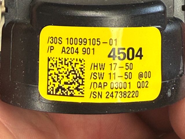 bontott MERCEDES-BENZ C-CLASS Eső Érzékelő