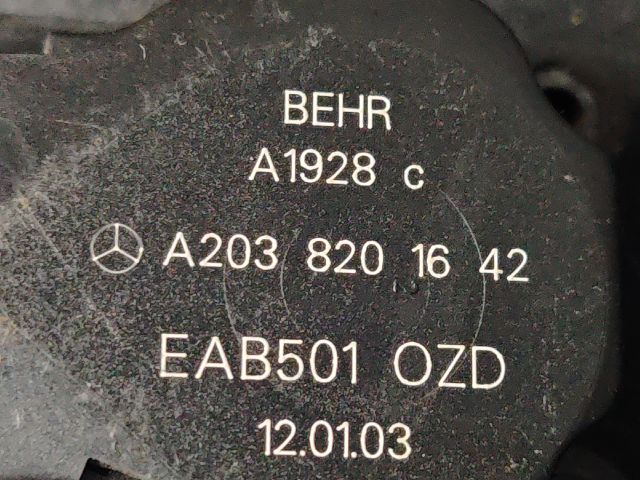 bontott MERCEDES-BENZ C-CLASS Fűtés Állító Motor
