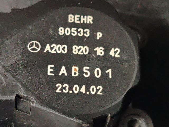 bontott MERCEDES-BENZ C-CLASS Fűtés Állító Motor
