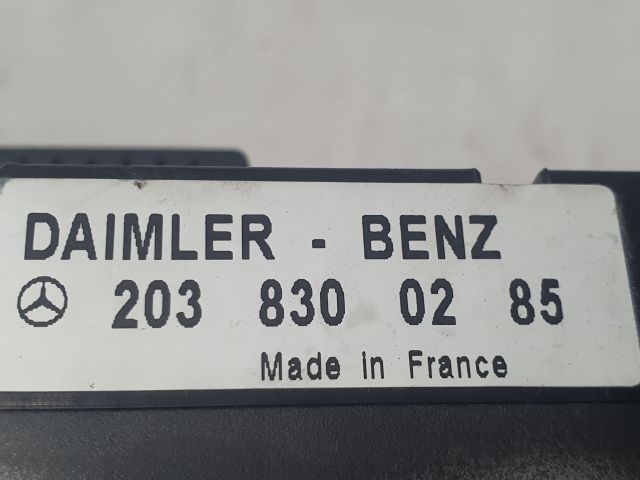 bontott MERCEDES-BENZ C-CLASS Fűtéskapcsoló (digit klímás)