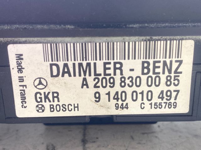 bontott MERCEDES-BENZ C-CLASS Fűtéskapcsoló