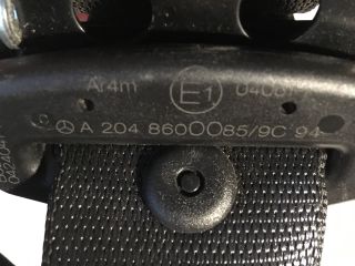 bontott MERCEDES-BENZ C-CLASS Hátsó középső Biztonsági Öv