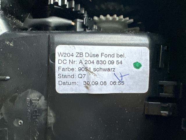 bontott MERCEDES-BENZ C-CLASS Hátsó középső Szellőző