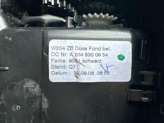 bontott MERCEDES-BENZ C-CLASS Hátsó középső Szellőző