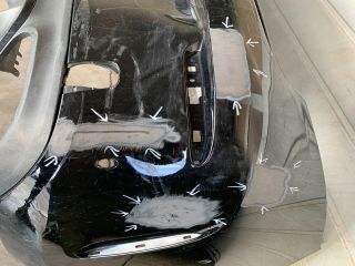 bontott MERCEDES-BENZ C-CLASS Hátsó Lökhárító (Üresen)