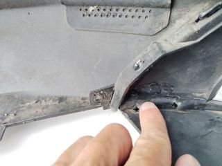 bontott MERCEDES-BENZ C-CLASS Hátsó Lökhárító (Üresen)