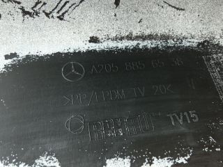 bontott MERCEDES-BENZ C-CLASS Hátsó Lökhárító (Üresen)