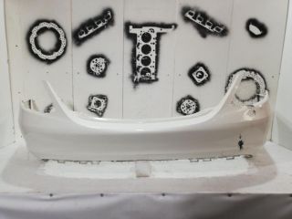 bontott MERCEDES-BENZ C-CLASS Hátsó Lökhárító (Üresen)