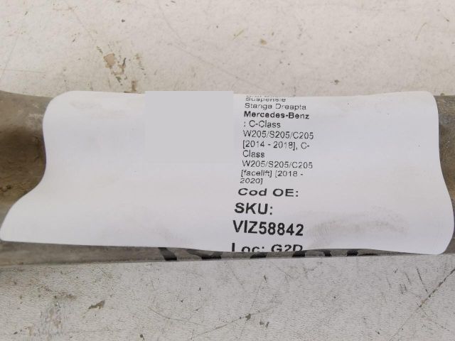 bontott MERCEDES-BENZ C-CLASS Hosszlengőkar (Pozíciófüggetlen)