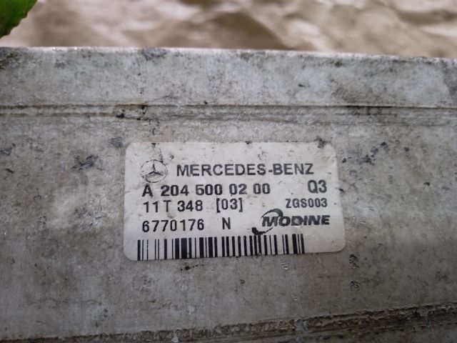 bontott MERCEDES-BENZ C-CLASS Intercooler