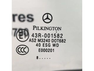 bontott MERCEDES-BENZ C-CLASS Jobb első Ablak