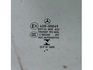 bontott MERCEDES-BENZ C-CLASS Jobb első Ablak