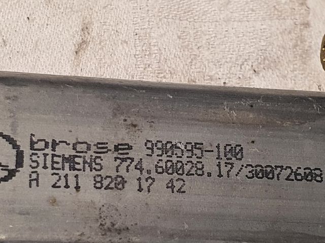 bontott MERCEDES-BENZ C-CLASS Jobb első Ablakemelő Motor