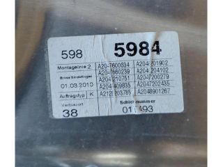 bontott MERCEDES-BENZ C-CLASS Jobb első Ablakemelő Szerkezet (Elektromos)