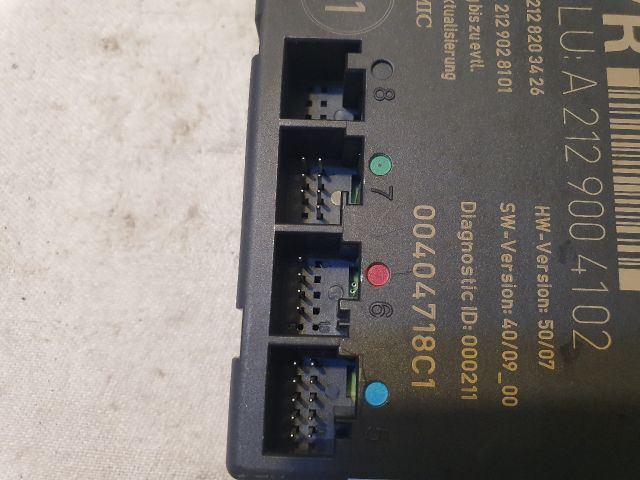 bontott MERCEDES-BENZ C-CLASS Jobb első Ajtó Vezérlőegység