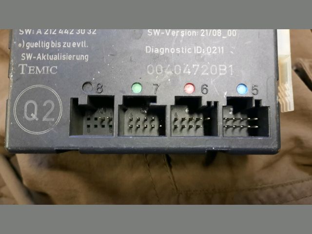 bontott MERCEDES-BENZ C-CLASS Jobb első Ajtó Vezérlőegység