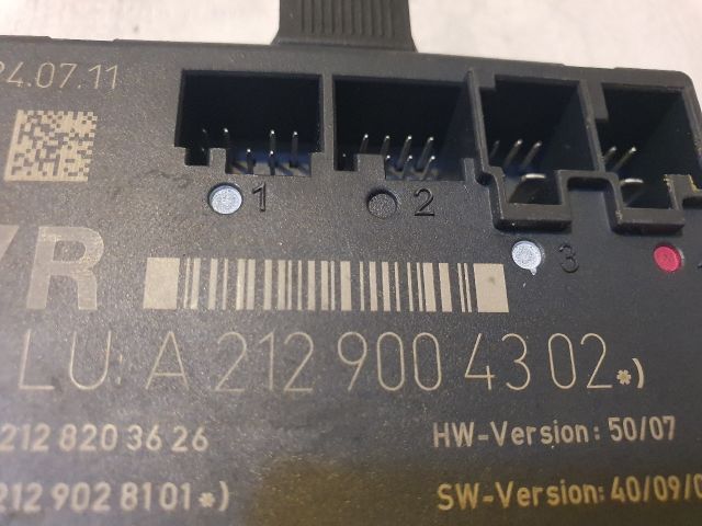 bontott MERCEDES-BENZ C-CLASS Jobb első Ajtó Vezérlőegység