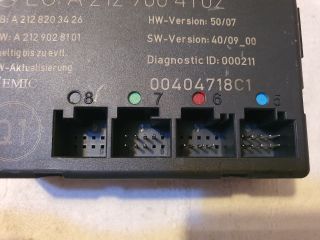 bontott MERCEDES-BENZ C-CLASS Jobb első Ajtó Vezérlőegység