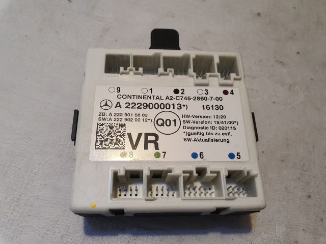 bontott MERCEDES-BENZ C-CLASS Jobb első Ajtó Vezérlőegység