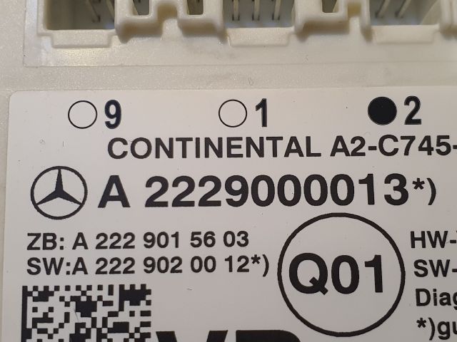 bontott MERCEDES-BENZ C-CLASS Jobb első Ajtó Vezérlőegység