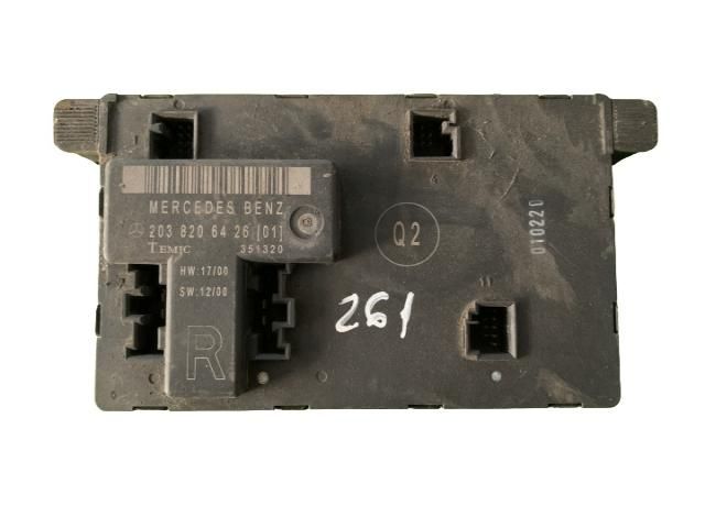bontott MERCEDES-BENZ C-CLASS Jobb első Ajtó Vezérlőegység
