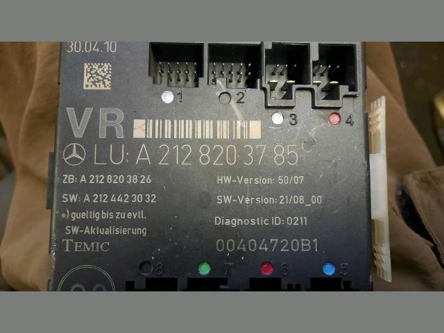 bontott MERCEDES-BENZ C-CLASS Jobb első Ajtó Vezérlőegység