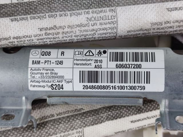 bontott MERCEDES-BENZ C-CLASS Jobb első Függöny Légzsák