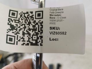 bontott MERCEDES-BENZ C-CLASS Jobb első Lökhárító Díszléc