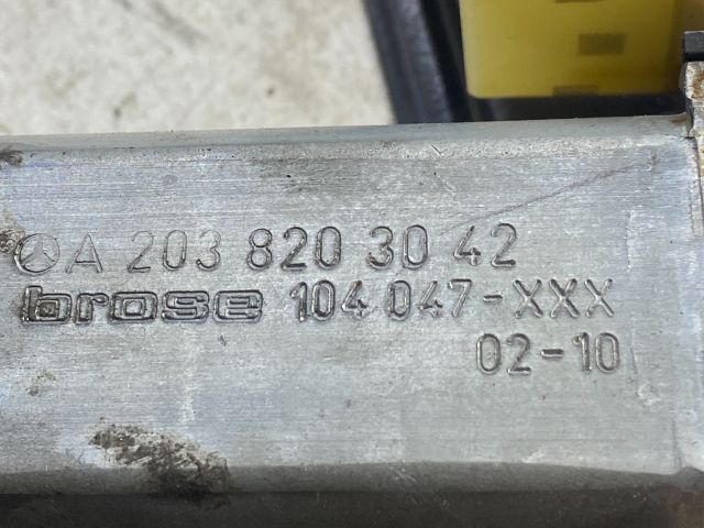 bontott MERCEDES-BENZ C-CLASS Jobb hátsó Ablakemelő Szerkezet (Elektromos)