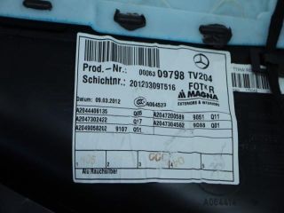 bontott MERCEDES-BENZ C-CLASS Jobb hátsó Ajtó Kárpit