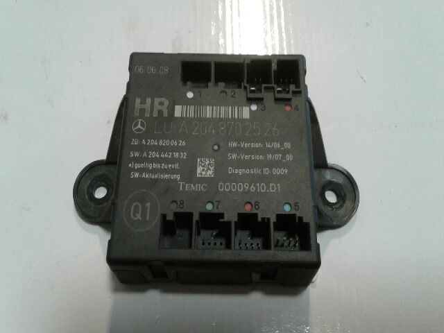 bontott MERCEDES-BENZ C-CLASS Jobb hátsó Ajtó Vezérlőegység