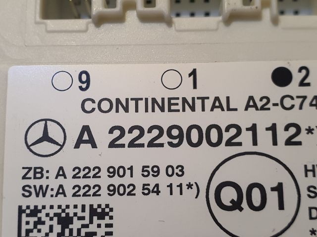 bontott MERCEDES-BENZ C-CLASS Jobb hátsó Ajtó Vezérlőegység