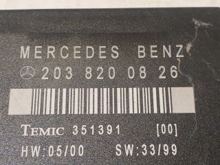 bontott MERCEDES-BENZ C-CLASS Jobb hátsó Ajtó Vezérlőegység
