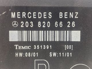 bontott MERCEDES-BENZ C-CLASS Jobb hátsó Ajtó Vezérlőegység