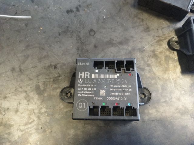 bontott MERCEDES-BENZ C-CLASS Jobb hátsó Ajtó Vezérlőegység