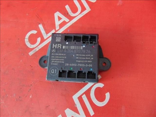 bontott MERCEDES-BENZ C-CLASS Jobb hátsó Ajtó Vezérlőegység