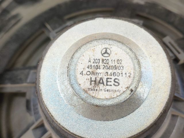 bontott MERCEDES-BENZ C-CLASS Jobb hátsó Hangszóró