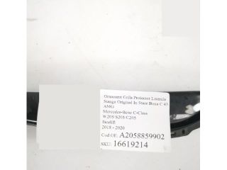 bontott MERCEDES-BENZ C-CLASS Jobb Ködlámpa Rács