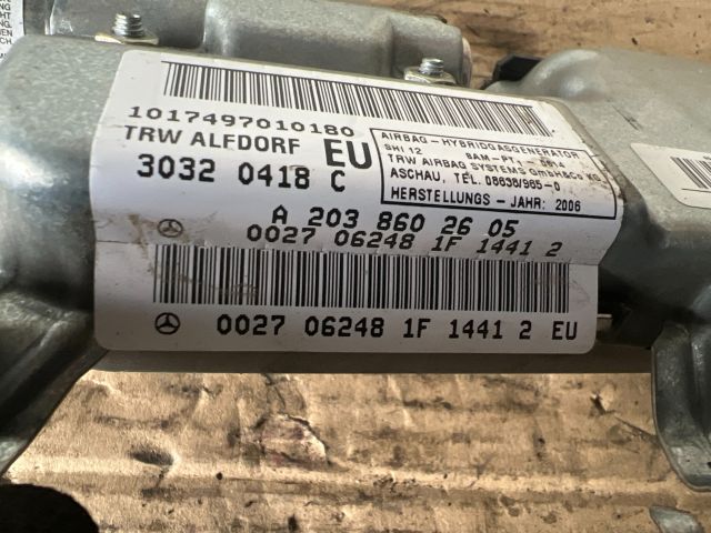 bontott MERCEDES-BENZ C-CLASS Jobb Oldallégzsák