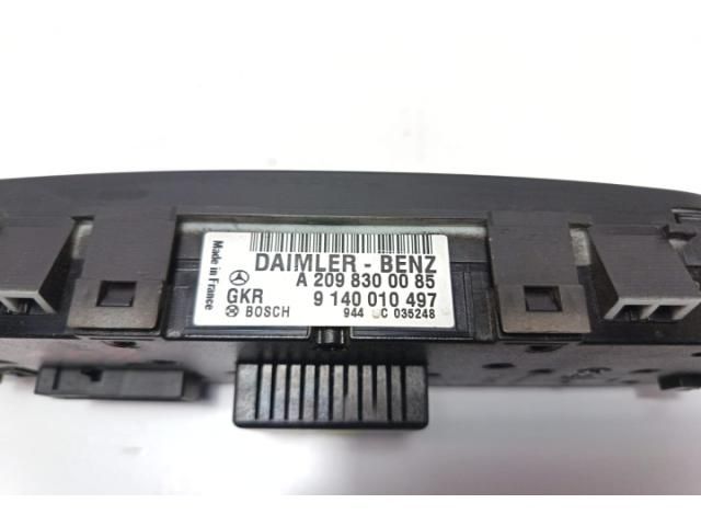 bontott MERCEDES-BENZ C-CLASS Klíma Kapcsoló