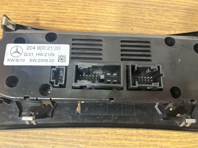 bontott MERCEDES-BENZ C-CLASS Klíma Kapcsoló