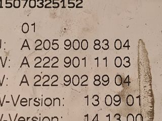 bontott MERCEDES-BENZ C-CLASS Komfort Elektronika