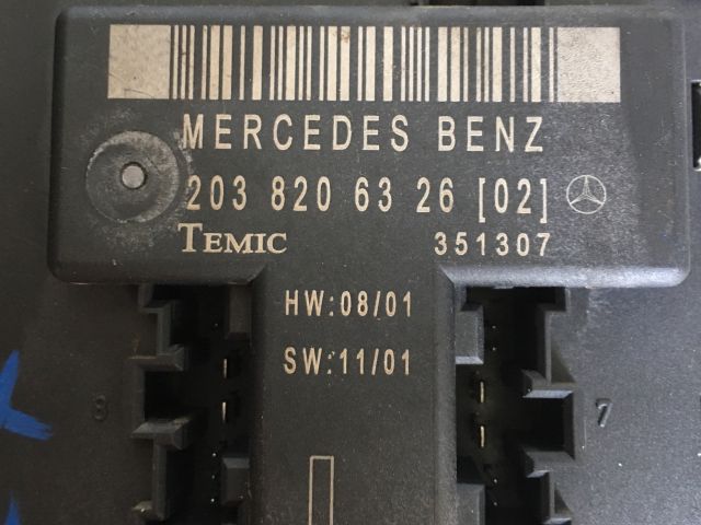 bontott MERCEDES-BENZ C-CLASS Komfort Elektronika