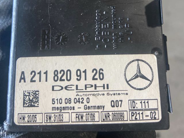 bontott MERCEDES-BENZ C-CLASS Komfort Elektronika